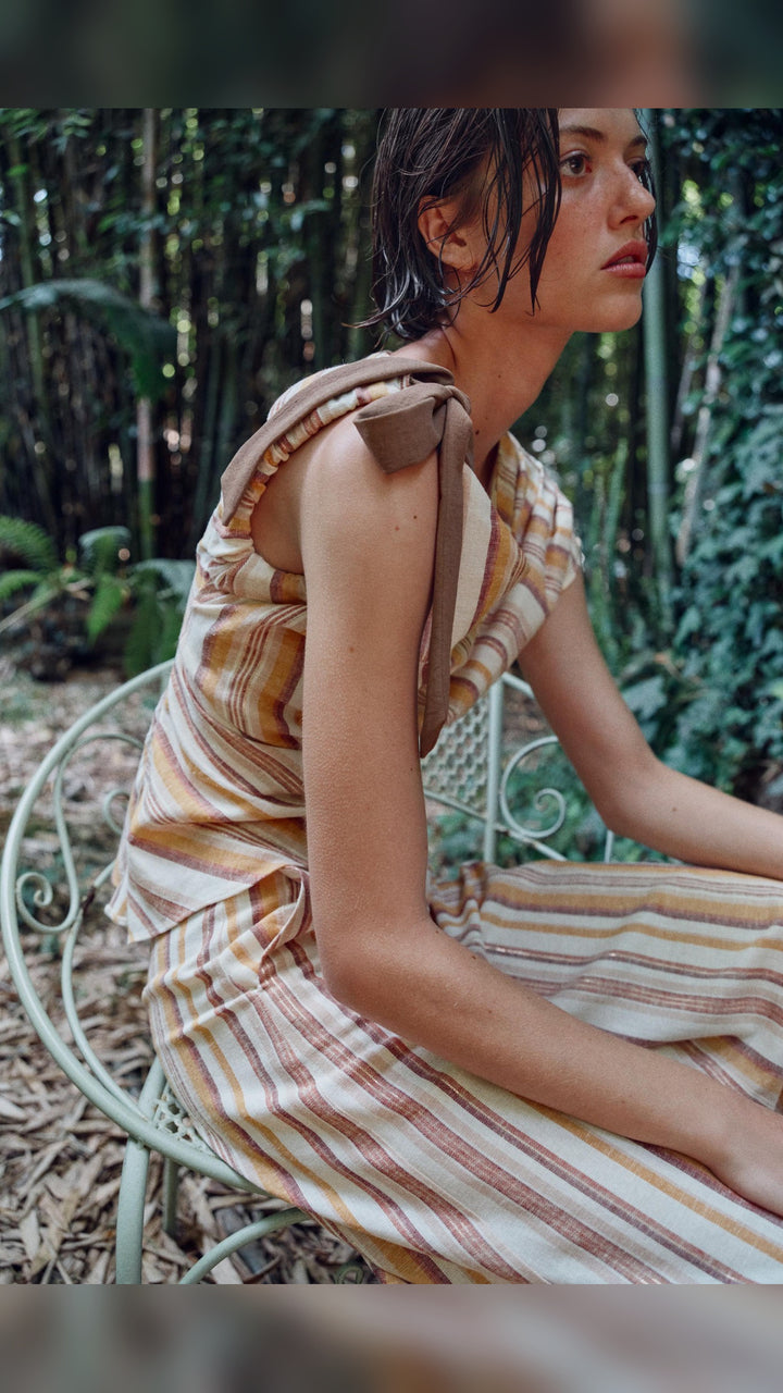 Maréa Stripe™ Linen Co-Ord Set