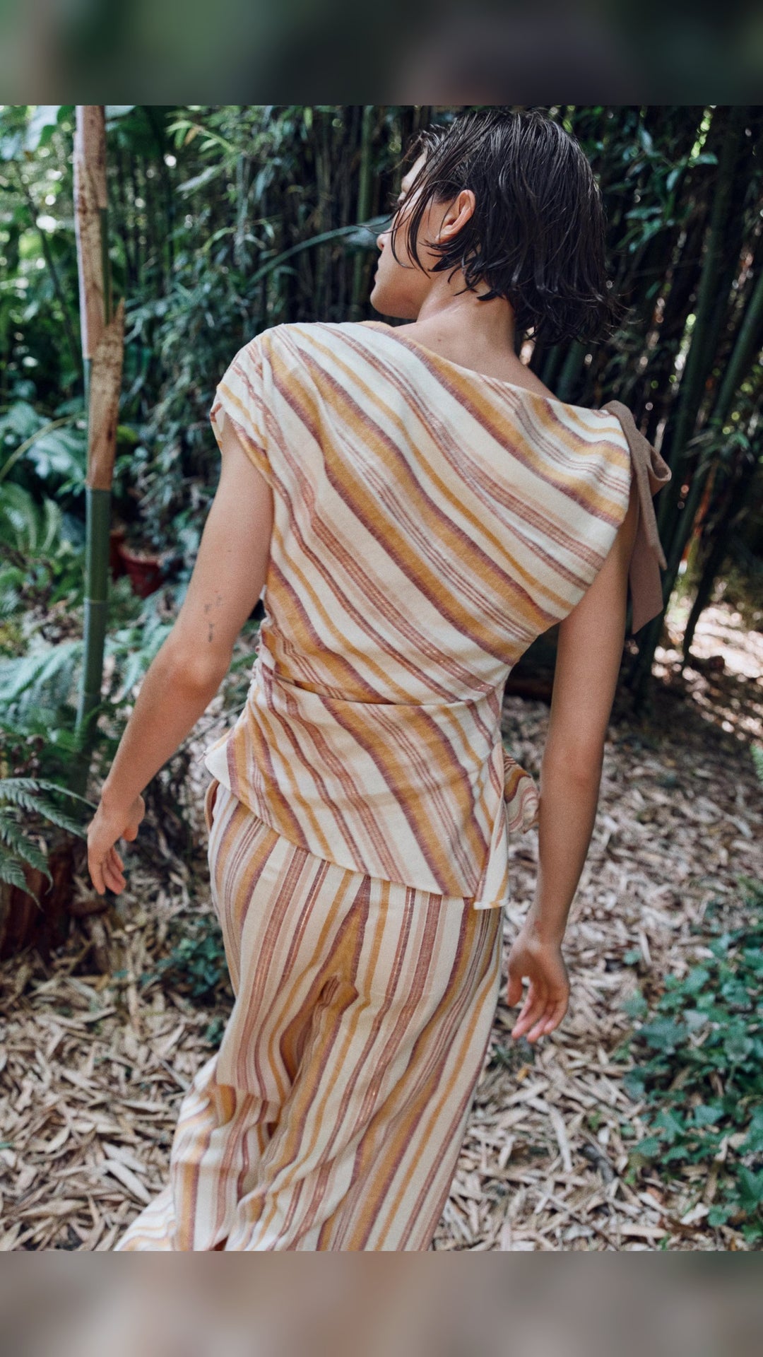 Maréa Stripe™ Linen Co-Ord Set